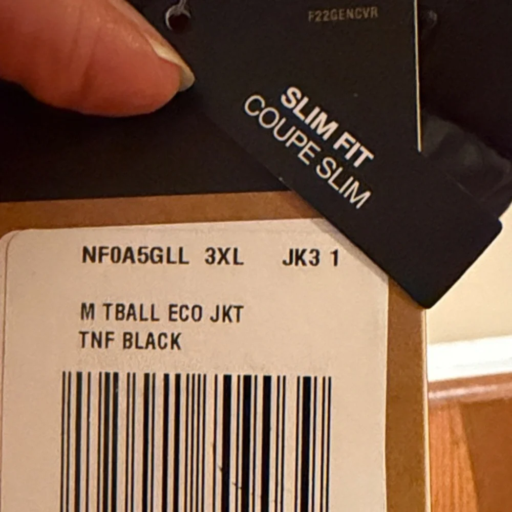 The North Face Men's Black Thermoball Puffer Jacket XXXL - Picture 4 of 7
